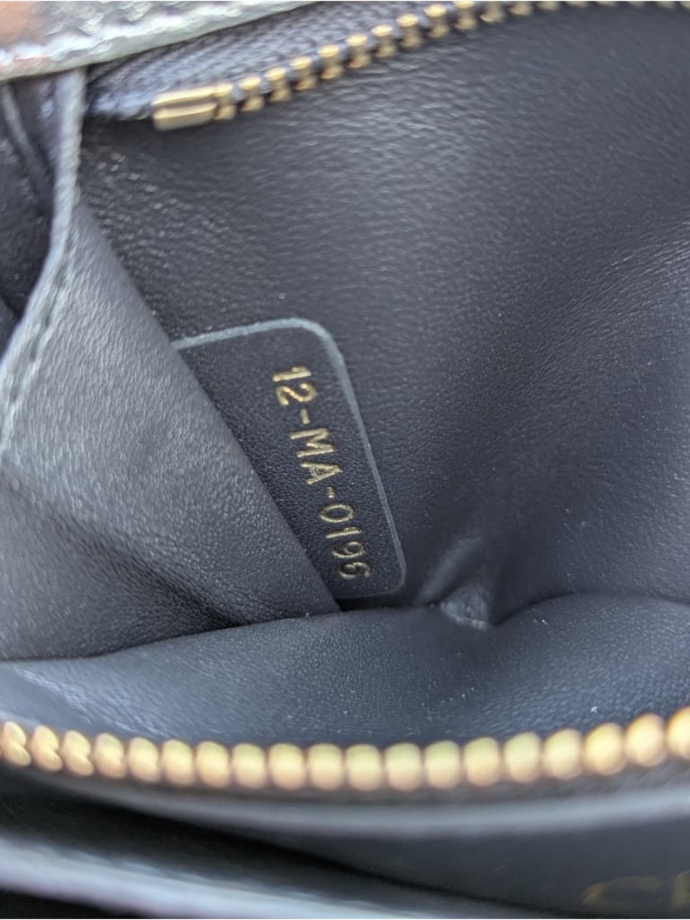 Dior Diorama Crackled Leather Flap Bag - Picture 9 of 9